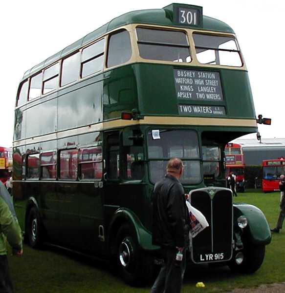 London Country area AEC Regent 3RT Weymann RT3496