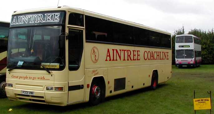 Aintree Coaches Volvo B10M Plaxton Paramount ex WA P331VWR