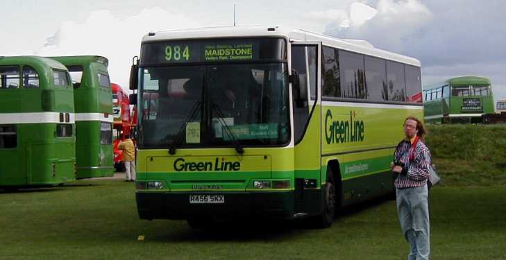 Maidstone & District Green Line DAF SB3000 Plaxton Premier 4056