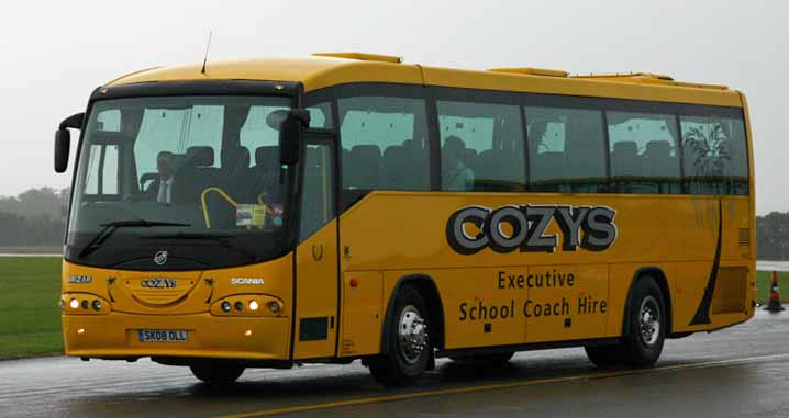 Cozy Travel Scania K310EB Irizar Century school bus SK08OLL