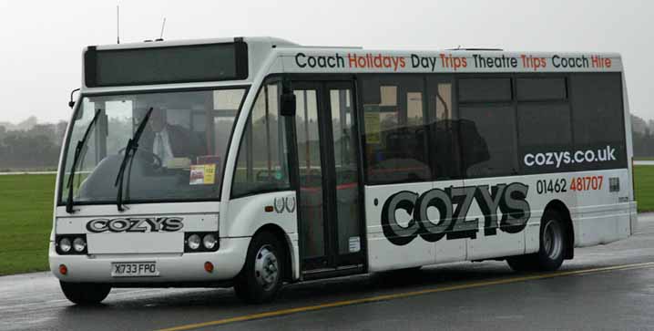 Cozy Travel Optare Solo X733FPO