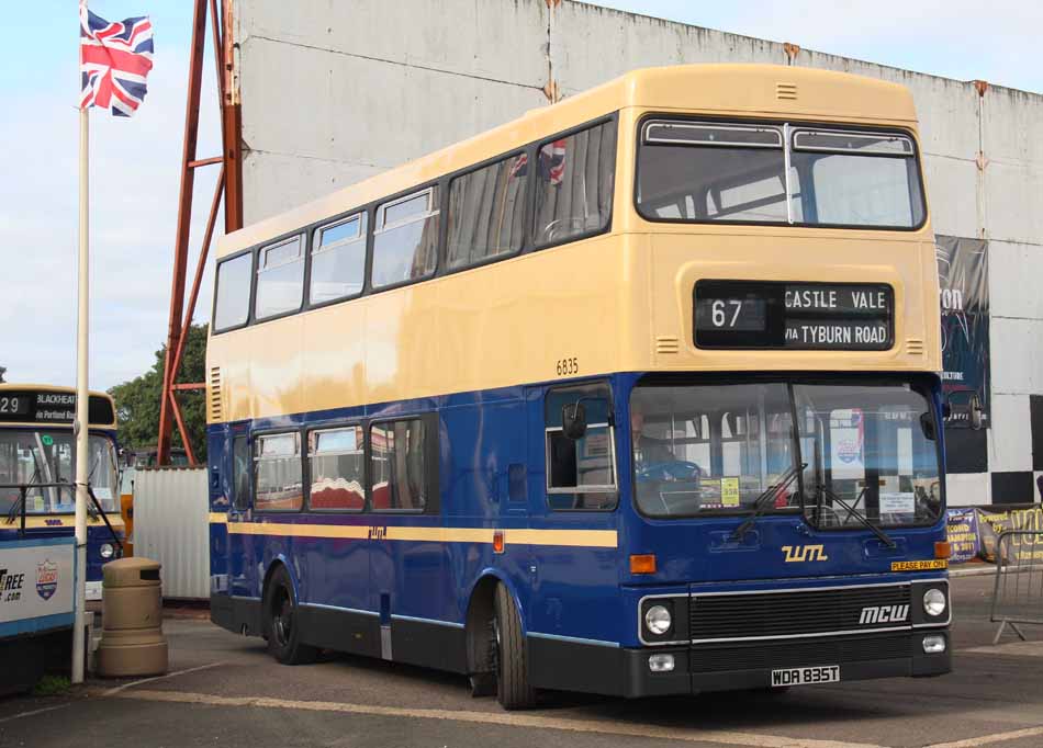West Midlands PTE MCW Metrobus 6835