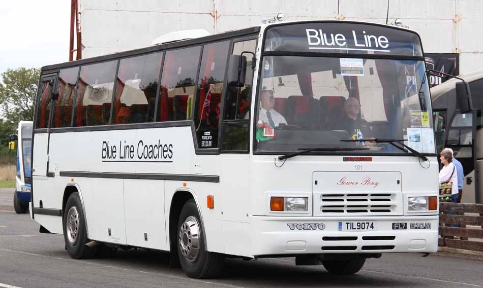Blue Line Volvo B10M Plaxton TIL9074