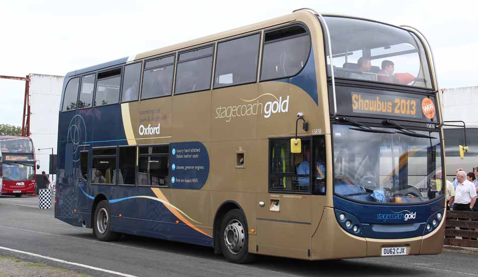 Stagecoach Oxford Scania N230UD ADL Enviro400 gold 15838