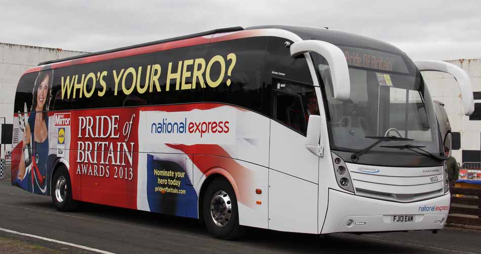 de Courcey Volvo B9R Caetano Enigma National Express MD22