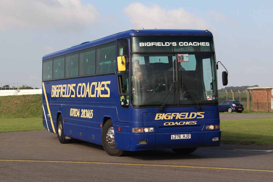 Bigfields Coaches Volvo B10M Plaxton L276HJD