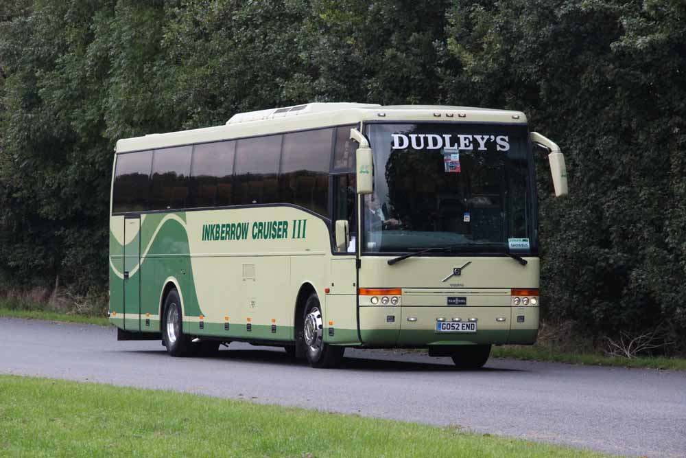 Dudleys Coaches Volvo B12M Van Hool GO52END
