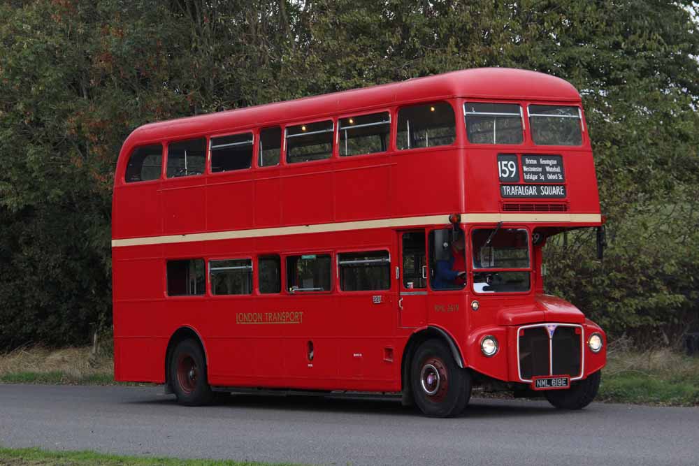 London Transport AEC Routemaster Park Royal RML2619