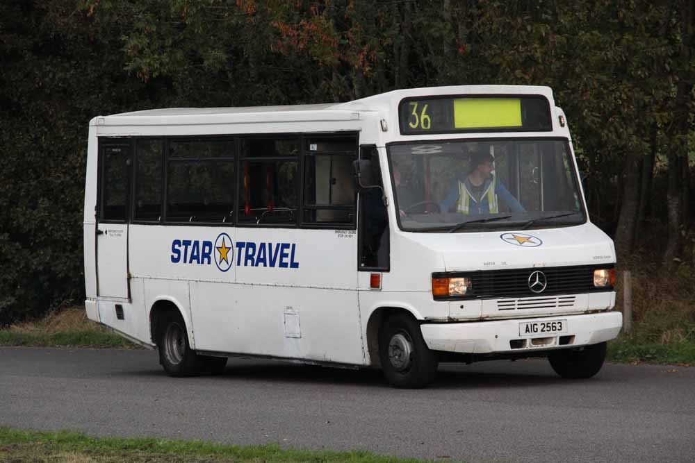 Star Travel Mercedes 709D Plaxton Beaver AIG2563