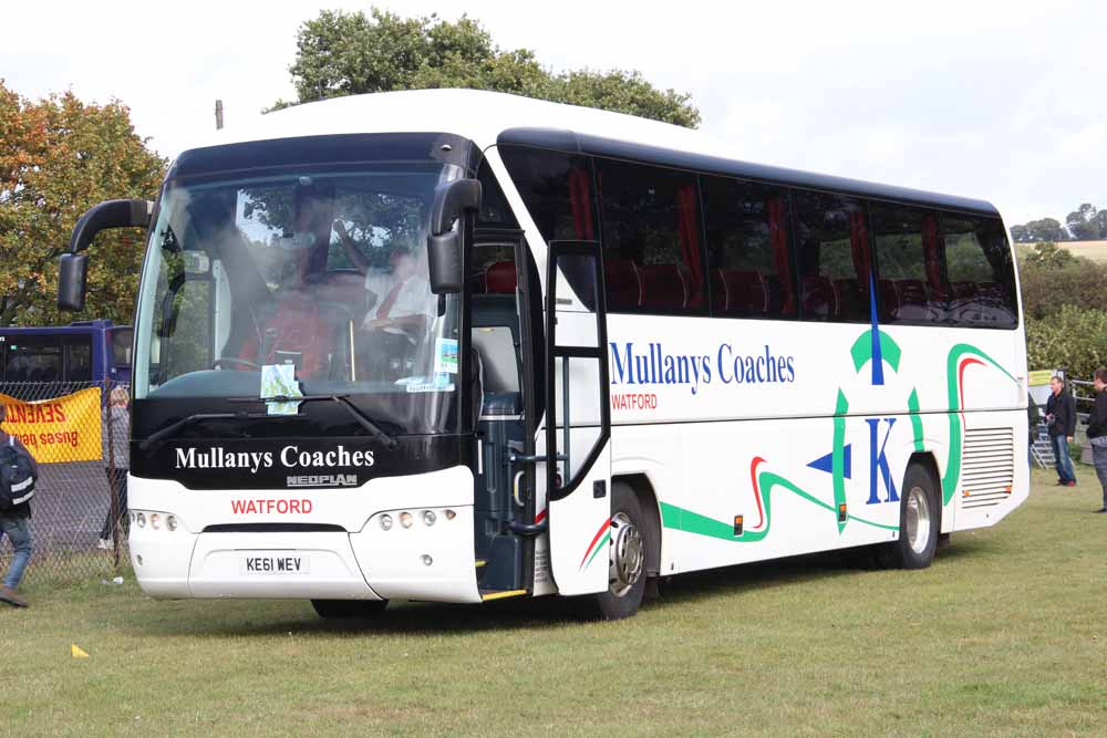 Mullanys Coaches Neoplan Tourliner KE61WEV