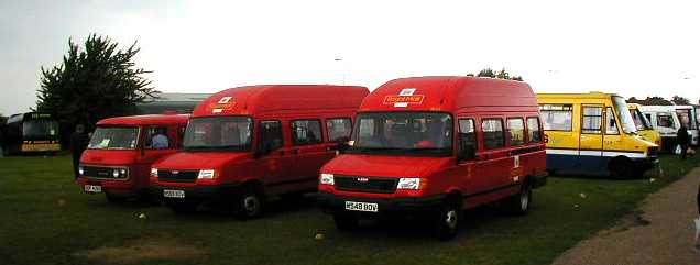 Postbus LDV Convoys W547/8BOV and Commer SOP405S