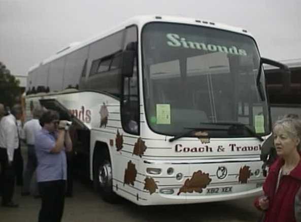 Simmonds of Botesdale  Volvo B10M PlaxtonX812XEX