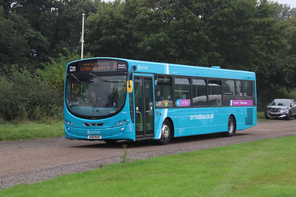 Arriva the Shires Volvo B7RLE Wright 3891