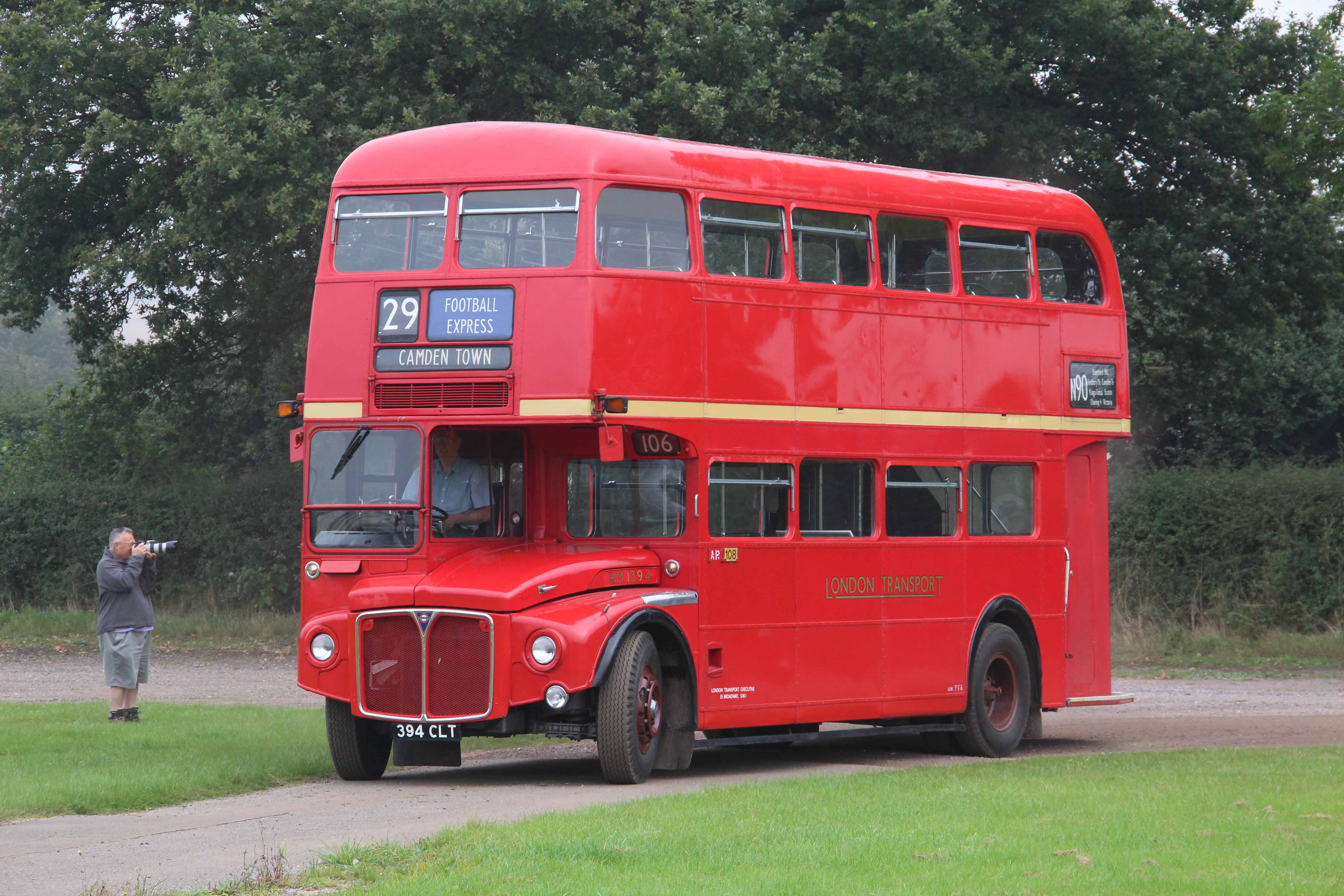 London Transport AEC Routemaster Park Royal RML1394