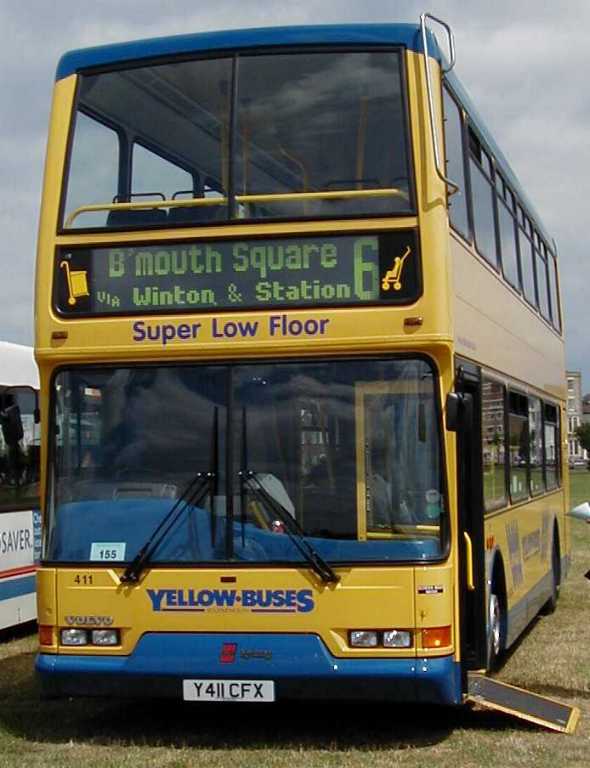 Yellow Buses Volvo B7TL - East Lancs Vyking 411