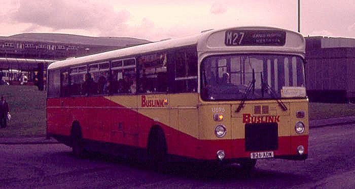 Caerphilly Buslink Leyland Tiger U696