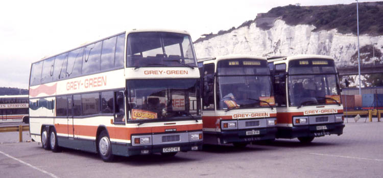 Grey Green coaches at Dover