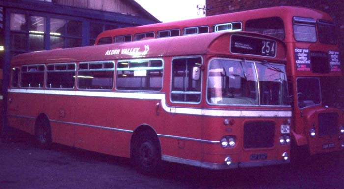 Alder Valley Bristol RELL Marshall and Weymann bodied Dennis Loline III