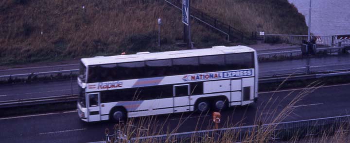 South Wales National Express Volo B10MT Plaxton Paramount 4000