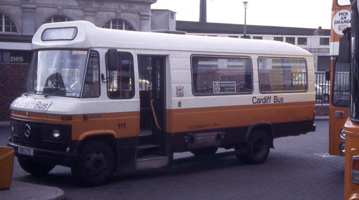Cardiff Bus Mercedes L608D PMT 111