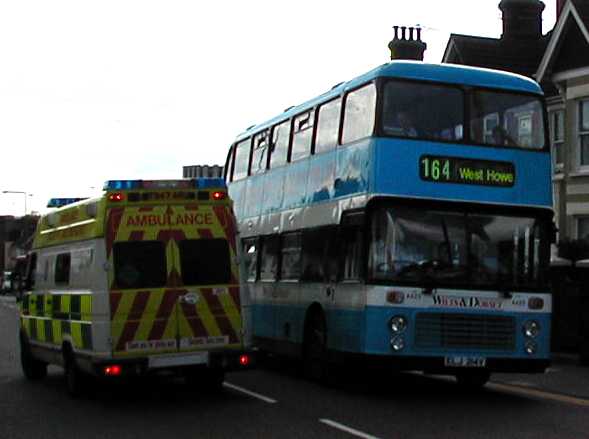 Wilts & Dorset Bristol VRTSL3 ECW 3422 Poole Trams
