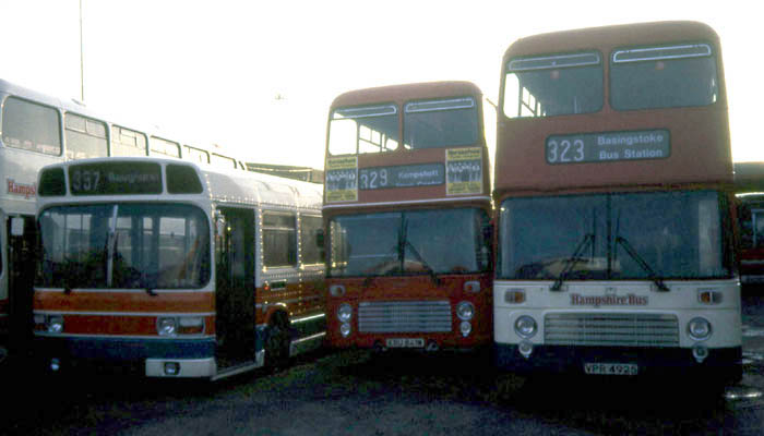 Stagecoach Hampshire Bus Leyland National & Bristol VRTSL3 ECW 3393 & 3441