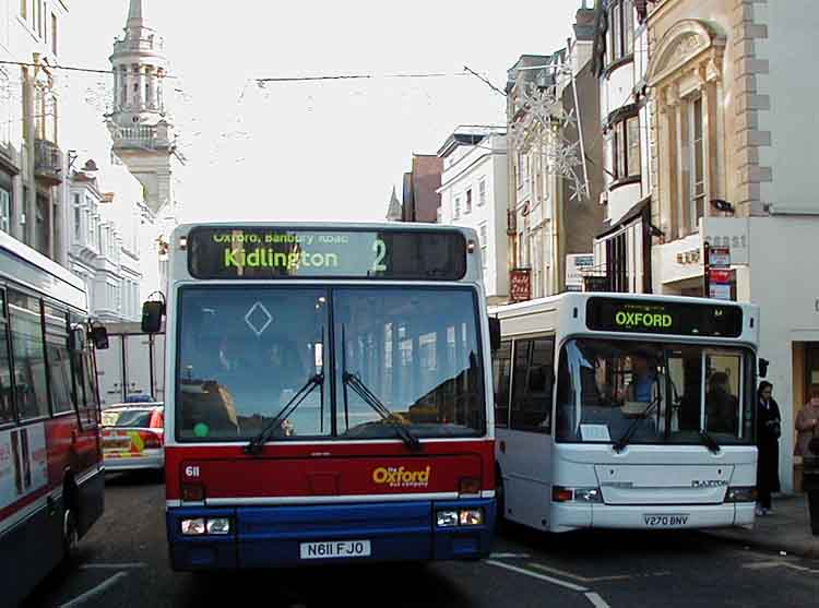 Oxford Bus Company Volvo B10B Plaxton Verde 611