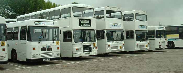 Motts Travel MCW Metrobuses & Leyland Olympians