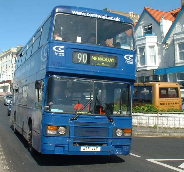Western National Leyland Olympian ECW 34751