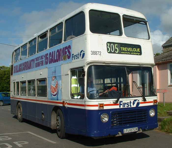 First Western National Bristol VRTSL3 ECW 38872