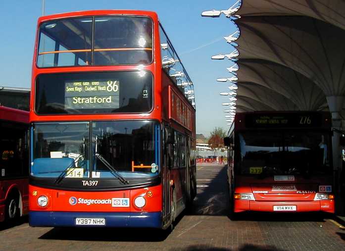 Stagecoach East London Trident TA397
