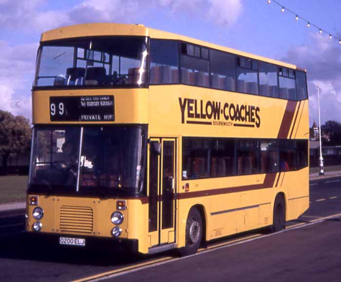 Bournemouth Yellow Coaches Volvo Citybus East Lancs 200