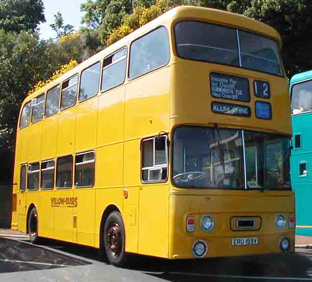 Bournemouth Yellow Buses Daimler Fleetline Alexander 159