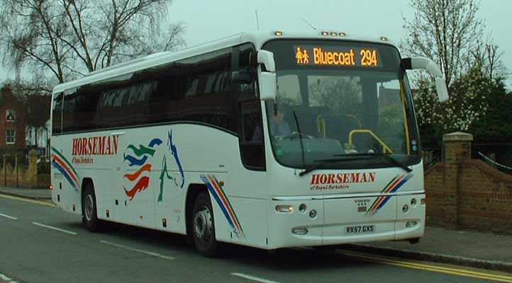 Horseman Coaches Volvo B12B Plaxton Panther RX57GXS
