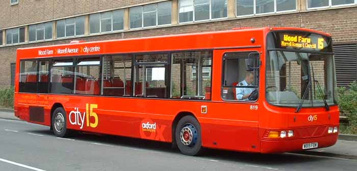 Oxford Bus Company Volvo B10BLE Wright 819