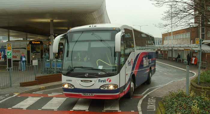 First Beeline Scania K114IB Irizar Century Rail Air coach SC23013
