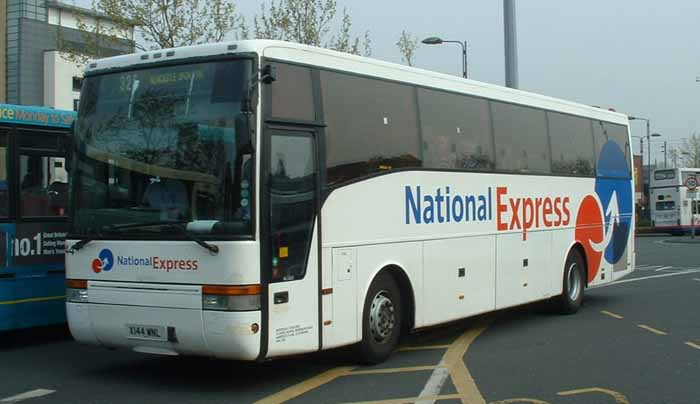 Arriva Northumbria National Express DAF SB3000 Van Hool Alizee T9 144