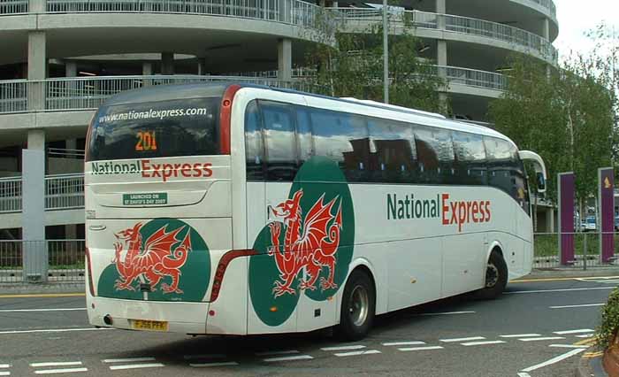 First Cymru National Express Scania K340EB Caetano Levante 23503