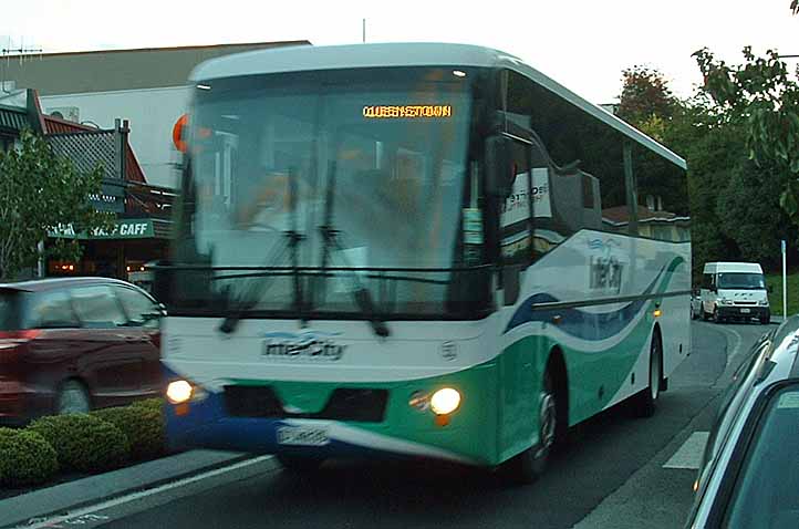 InterCity coach in Queenstown