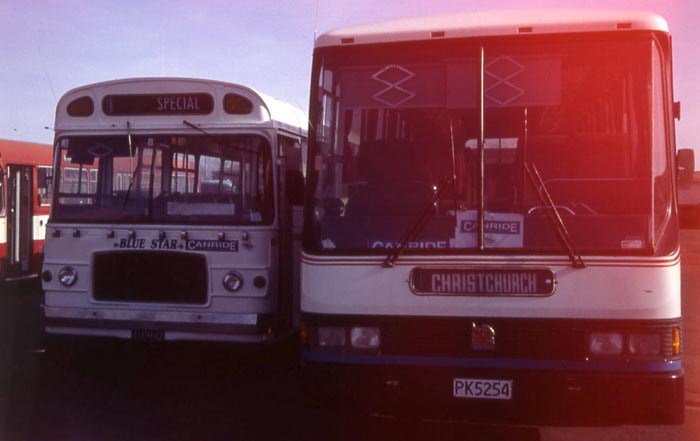 Red Bus | Christchurch | NEW ZEALAND BUS IMAGE GALLERY | SHOWBUS ...
