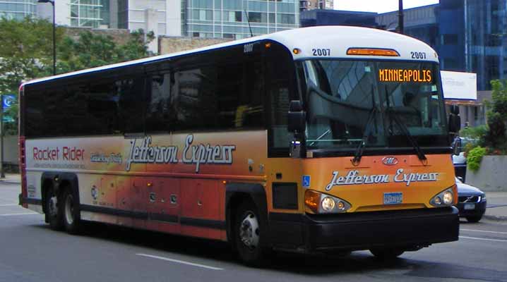 Jefferson Lines | SHOWBUS AMERICA BUS IMAGE GALLERY