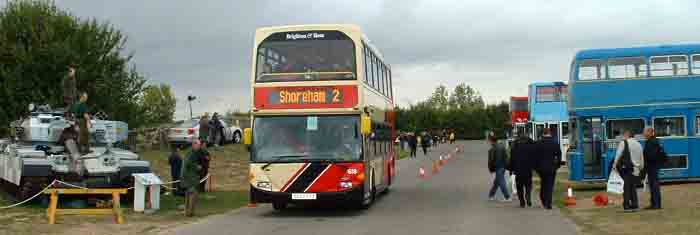 Brighton & Hove Scania East Lancs Omnidekka 618