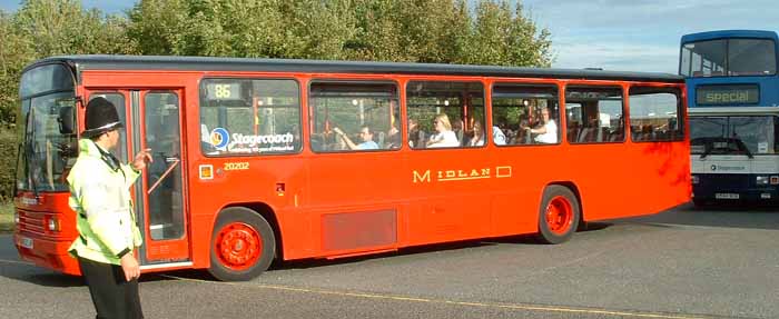 Stagecoach Midland Red Volvo B10M Alexander PS 20202