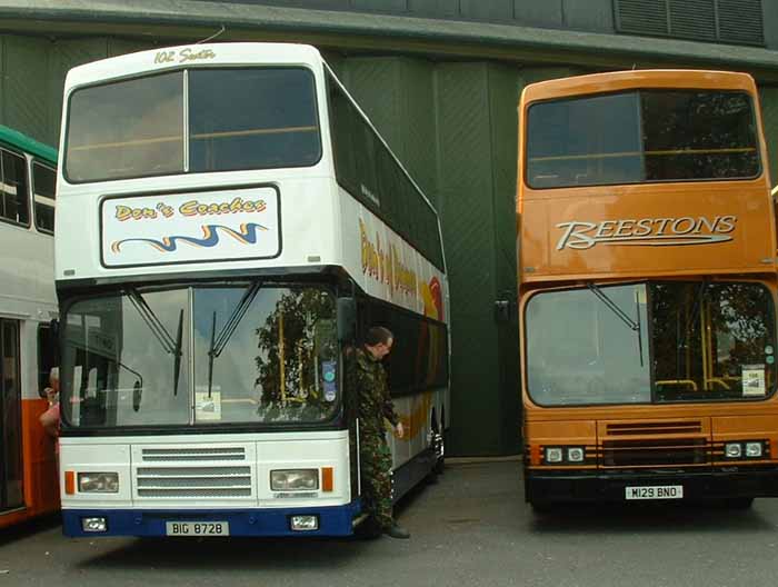 Don's Coaches BIG8728 & Beeston's M129BNO