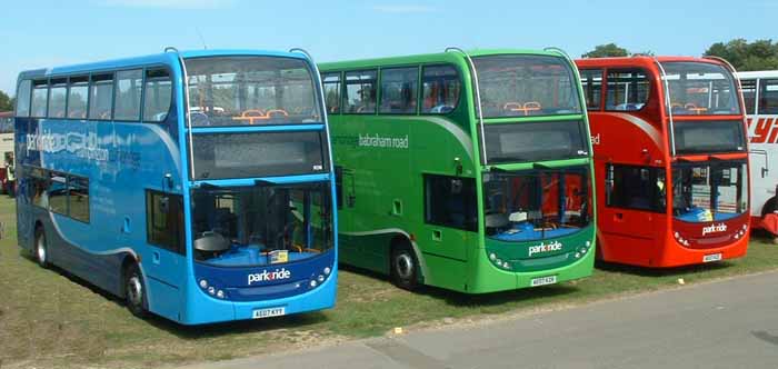 Stagecoach Cambridge Alexander Dennis Enviro400s Park & Ride