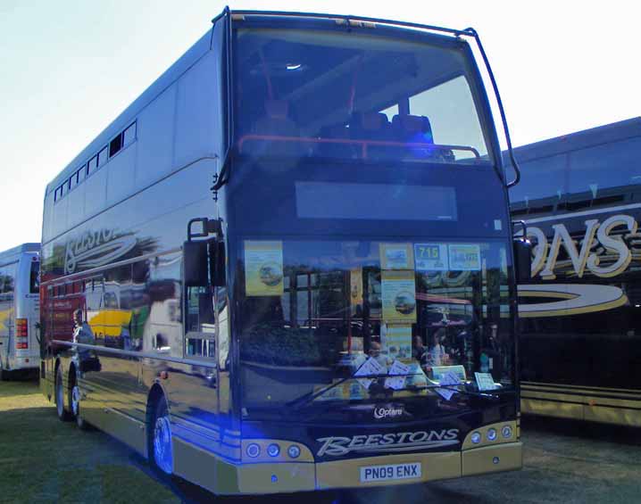 Beestons Volvo B9TL Optare PN09ENX
