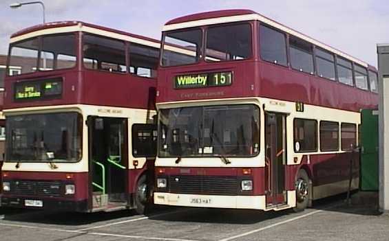 East Yorkshire Motor Services NCME bodied Olympians
