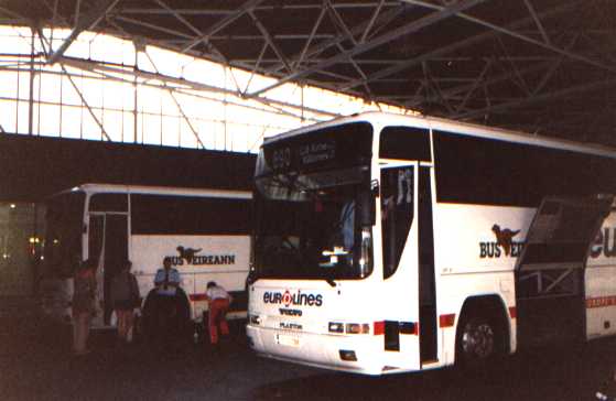 Eurolines Bus Eireann Volvo B10M Plaxton 97D788