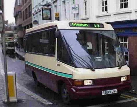 Reading Buses Optare City Pacer 224