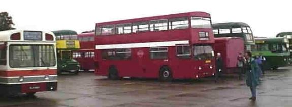 London Transport Daimler Fleetline Park Royal DMS136